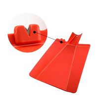 Доска разделочная пластмассовая с ножеточкой (200х270 мм)