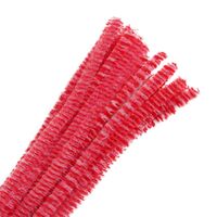 Проволока синельная для творчества "Двухцветная" (300 мм; 30 шт.; красно-белый)