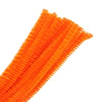 Проволока синельная для творчества "Двухцветная" (300 мм; 30 шт.; красно-оранжевый)