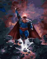 Картина по номерам "Сила Супергероя" (400х500 мм)