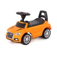 Автомобиль-каталка "SuperCar №2" (со звуковыми эффектами; оранжевый)