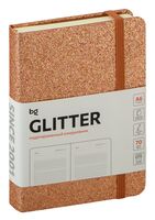 Ежедневник недатированный "Glitter. Bronze" (А6; бронзовый)