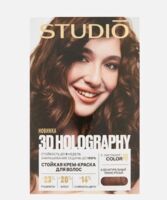 Краска для волос "Studio 3D Holography" тон: 6.00, натуральный темно-русый