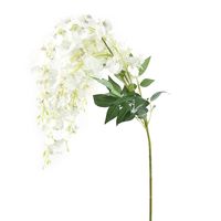 Цветок искусственный "Онцидиум белая" (1100 мм)