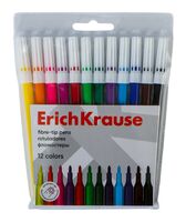 Фломастеры "ErichKrause Light" (12 цветов)
