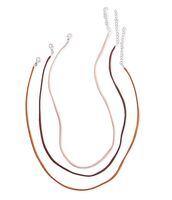 Набор шнурков для украшений (3 шт.; бежево-коричневый)