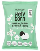 Попкорн "Holy Corn. Сметана, зелень и чёрный перец" (20 г)