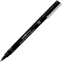 Ручка капиллярная "Uni Pin" (кисть; черный)