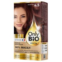 Крем-краска для волос "Only Bio Color" тон: 4.5, махагон