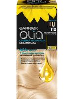 Крем-краска для волос "Garnier Olia" тон: 110, натуральный ультраблонд