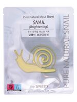 Тканевая маска для лица "Pure Natural Mask Sheet. Snail Brightening" (20 мл)