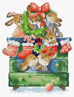 Набор для вышивания "Праздничные приготовления" (140х190 мм)