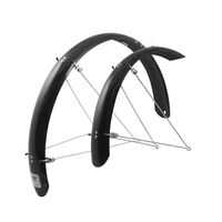 Комплект щитков для велосипеда "Aluflex" (26"; чёрные)