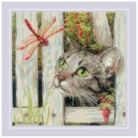 Набор для вышивания "Ты кто?" (200х200 мм)