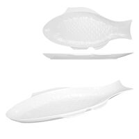 Блюдо фарфоровое "Рыба" (410х200 мм)