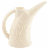 Лейка пластмассовая "Лотос" (2 л; молочный)