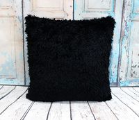 Подушка "Аляска" (45x45 см; чёрная)