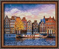 Алмазная вышивка-мозаика "Амстердам" (500х400 мм)
