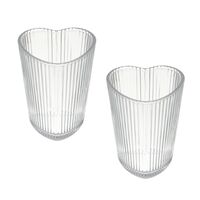 Набор бокалов "Сердце" (2 шт.; 200 мл)