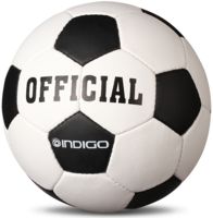 Мяч футбольный "Official" №5 (черно-белый)