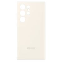 Чехол Samsung Silicone Case для Samsung Galaxy S23 Ultra (бежевый хлопок)