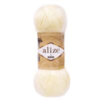 Пряжа "Alize 3 Season №01" (100 г; 500 м; кремовый)
