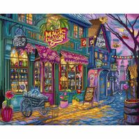 Набор для вышивания "Магазин Волшебный дракон" (270х340 мм)