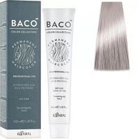 Крем-краска для волос "Baco" тон: 10.12, очень-очень светлый блондин пепельно-фиолетовый