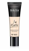 Тональный крем для лица "I’m Matte" тон: 02, ванильно-бежевый