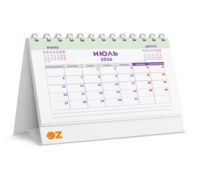 Календарь настольный на 2026 год "Трекер" со стикерами (18х14,8 см)