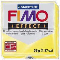 Глина полимерная "FIMO Effect" (полупрозрачный желтый; 56 г)