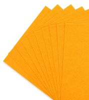 Фетр листовой мягкий (20х30 см; ярко-желтый; 10 листов)