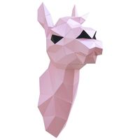 3D-конструктор "Лама Диана" (розовый)