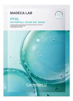 Маска для лица "Madeca Hyal Waterfull Glow Gel Mask" (22 мл)