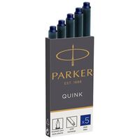Набор картриджей чернильных Parker "Cartridge Quink" (5 шт.; синие)
