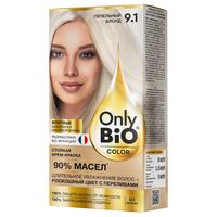 Крем-краска для волос "Only Bio Color" тон: 9.1, пепельный блонд