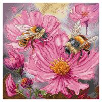Набор для вышивания "Медовые цветы" (230х230 мм)