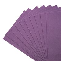 Фетр листовой мягкий (20х30 см; сиреневый; 10 листов)