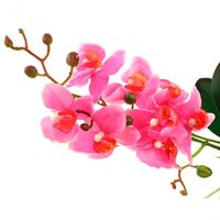 Цветок искусственный "Орхидея сиреневая" (430 мм)