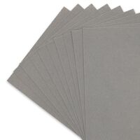Фетр листовой мягкий (20х30 см; светло-серый; 10 листов)