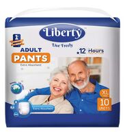Подгузники-трусы для взрослых "Liberty Adult Pants Premium Pants Extra Larg" (XL; 10 шт.)