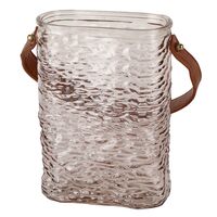 Ваза стеклянная "Сумочка" (17,5 см)