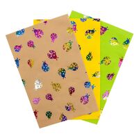 Фетр листовой мягкий "Божьи коровки" (20х30 см; ассорти; 3 листа)