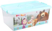 Ящик для хранения игрушек "Маша и Медведь" (арт. М7316)