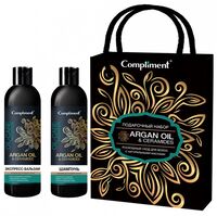 Подарочный набор "Argan Oil Ceramides" (шампунь, бальзам для волос)