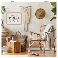 Календарь настенный на 2026 год "Бохо" (28,5х28,5 см)