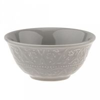 Салатник фарфоровый "Сицилия Мари" (280 мл; серый)