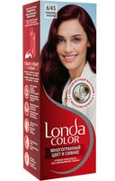 Крем-краска для волос "LondaColor" тон: 6.45, гранатово-красный