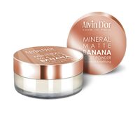 Рассыпчатая пудра для лица "Mineral Banana Matte" тон: песочный