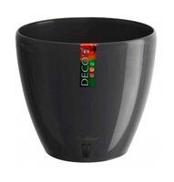 Горшок с дренажной системой "Деко Твин" (4 л, антрацит)
